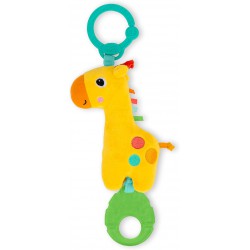 NEW Bright Starts, Musical Giraffe Soft Toy for Strollers and Loungers, Nomadic Toy, Easy Cleaning,