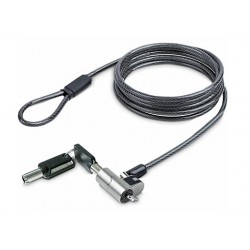 NEW Nano Laptop Cable Lock 6ft, Anti-Theft Keyed Lock, Security Cable Locks Nano Slot Notebooks, Steel TAA