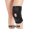 NEW Hinged Knee Brace for Men and Women, Knee Support for Swollen ACL, Tendon, Ligament and Meniscus Injuries (Medium)