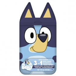 NEW 414ML Bluey 3in1 Shampoo, Conditioner and Body Wash