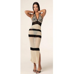 NEW WOMENS SMALL SHEIN SWIM SUMMER KNITTED DRESS COVER UP