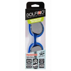 NEW Dolfino Pro Pacesetter Adult Swim Goggle - Blue, Adult Swim Goggle, 14+