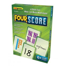 NEW  Four Score Math Card Game