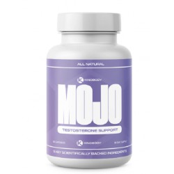 NEW EXP: 7.25.2026) KINOBODY MOJO TESTOSTERONE SUPPORT SUPPLEMENTS, 90 CAPSULES