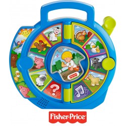 NEW Fisher-Price Little People Toddler Learning Toy World of Animals See ‘n Say with Music and Sounds for Ages 18+ Months