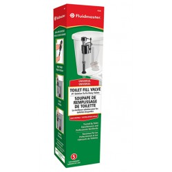 NEW Fluidmaster 400A Universal Toilet Fill Valve - Adjustable - Anti-Siphon - 9-in to 14-in H