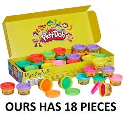 NEW  18 PIECES - Play-Doh Handout 1-Ounce Non-Toxic Modeling Compound