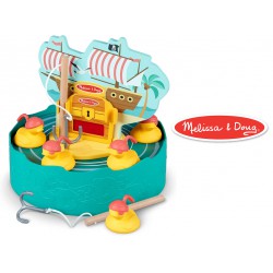 NEW Melissa & Doug Fun at The Fair! Hook a Duck Pirate Fishing Game