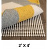 NEW Grip-It Ultra Stop Non-Slip Rug Pad for Rugs on Hard Surface Floors, 2 by 4-Feet