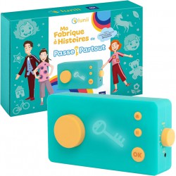 NEW Passe-Partout - My Lunii Story Factory - French Version - Children create their audio story - Learning and Imagination Toy without screen For Children 3 to 8 years