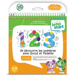 NEW LeapFrog LeapStart Preschool (Level 1) Scout & Friends Math with Problem Solving Activity Book (French Version)