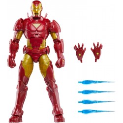 NEW Marvel Legends Series Iron Man (Model 20), Iron Man Comics Collectible 6-Inch Action