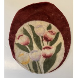 NEW Flowers Toilet Seat Cover 13x15