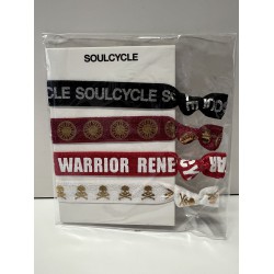 NEW SOULCYCLE 4 PACK HOLIDAY HAIR TIES