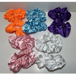 NEW (READ NOTES) 10 Pcs LED Hair Scrunchies, Anglecai 10 Colors Led Glow Hair Bands Light Up Hair Scrunchies Glow in the Dark Elastic Hair Ties Ropes with 3 Light Modes Light Up Scrunchy for Women Girls