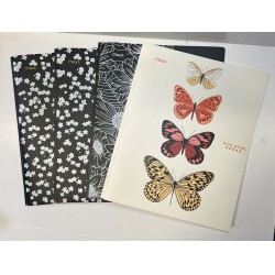 NEW PACK OF 4 MEAD Five Star Pocket & Prong, Pocket & Prong, ASSORTED DESIGNS