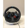 NEW Logitech G29 Driving Force Racing Wheel and Floor Pedals, Real Force Feedback, Stainless Steel Paddle Shifters, Leather Steering Wheel Cover for PS5, PS4, PC, Mac - Black