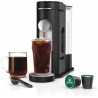 USED Ninja PB040C Pods & Grounds Single-Serve Coffee Maker, K-Cup Pod Compatible, 56-oz. Reservoir, Iced Coffee Maker, Black