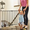 NEW Munchkin Push to Close Baby Gate, Hardware Mounted Safety Gate for Stairs, Hallways and Doors, Extends 28.5 inch to 45 inch Wide, Metal, Dark Grey