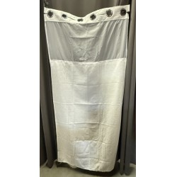 NEW 36 X 74 FABRIC CURTAIN