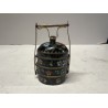 VINTAGE ANTIQUE CHINESE CLOISONNE MINITURE STEAMER