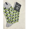 NEW SIZE 8-14 SOCK FANCY CREW SOCKS