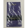 NEW EXQUISITE PLASTIC TABLECOVER, PURPLE, 54 X 108