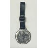 VINTAGE ANTIQUE CANADIAN INGERSOLL RAND WATCH FOB & STRAP