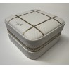 new TRAVEL ZIP JEWELRY CASE, WHITE