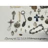 VINTAGE LARGE LOT OF CHRISTIAN RELIGIOUS ITEMS