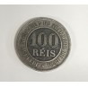 VINTAGE BRAZIL PEDRO II100 REIS COIN 1889