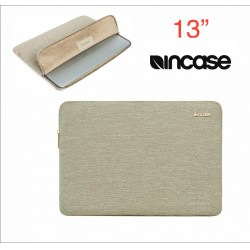 NEW INCASE 13 LAPTOP SLIM SLEEVE HEATHER KHAKI