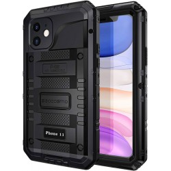 NEW iPhone 11 Pro Waterproof Case, seacosmo IP68 Waterproof Case for 11 Pro Underwater Military Heavy Duty Full Body Sealed Dustproof Shockproof Protective Cover with Built-in Screen Protector, BLACK