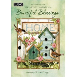 NEW LANG Bountiful Blessings 2025 Monthly Planner (25991012096)