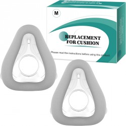 NEW Everness 2 Packs Replacement Cushion (M) for Air_Touch F20, Optimized Comfort & Secure Seal with Memory Foam, Exceptional Value & Durable Replacement Supplies (M)