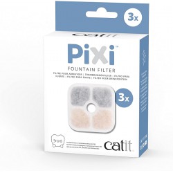 NEW Catit PIXI Fountain Filters - 3-Pack