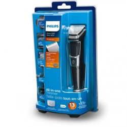 NEW Philips Multigroomer Series 3000 with 10 Accessories, MG3750/10, All-in-One trimmer