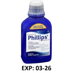 NEW Bayer Phillips Milk of Magnesia Liquid, 769ml
