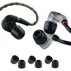 NEW COMPLY Tx-500 Replacement Foam Ear Tips for KZ ZS10, ZSN, AS10, Zax, ZSX, Moondrop Starfield, Aria, Kato, Fiio F9, Aukey EP-B40 & More |Ultimate Comfort| Unshakeable Fit| TechDefender| Large, 3 Pairs