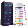 NEW EASYTEST 7-Way Pool Test Strips, 150 Strips Water Chemical Testing for Hot tub and Spa, Accurate Test Bromine, Total Alkalinity, pH, Free Chlorine, Total Hardness, Cyanuric Acid, and Total Chlorine