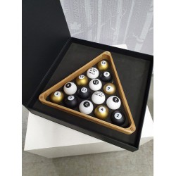 NEW JACK JONES  Christmas tree decorations – “A Billiards Fan’s Christmas”