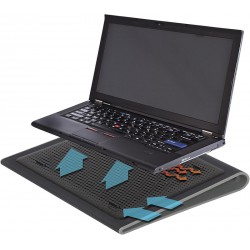 NEW Targus 17” Dual Fan Chill Mat – Cooling Laptop Pad with USB-Powered Fans, Ergonomic Design & Soft Neoprene Base for Lap Comfort – Fits Up to 17” Laptops - AWE55US
