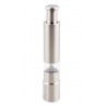 NEW Stainless Steel Salt or Pepper Mill - Push Top 1 x 1 x 6