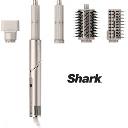 NEW Shark HD430C FlexStyle Air Styling & Drying System, Powerful Hair Blow Dryer & Multi-Styler with Auto-Wrap Curlers, Paddle Brush, Oval Brush, Concentrator Attachment, Stone