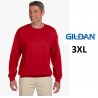 NEW MENS 3XL Gildan Heavy Blend Adult Crewneck Sweatshirt, Red