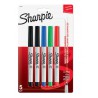 NEW Sharpie Permanent Markers - Ultra-Fine Tip - Assorted Colours - 5 Pack
