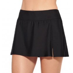 NEW WOMENS SIZE 14 Christina SwimweaR High Waist Swim Skirt, BLACK