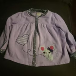 NEW GYMBOREE SIZE 4T-5T GIRLS ZIPPERED JACKET