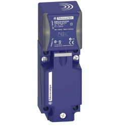NEW Telemecanique XS Universal Series Inductive Proximity Sensor, Multi-Function, Plastic 117 x 40 x 40 mm Rectangular Body, 3-Wire DC PNP Wiring, PNP Input, NO/NC Output, Screw Term. w/ M20 Cable Entry