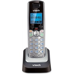 NEW Vtech DS6101 VTech Accessory Cordless Handset, Silver/Black - Requires a DS6151 Series Phone System to Operate